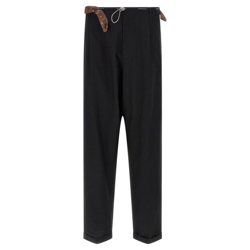 Magliano Black Cotton Casual Men's Pants